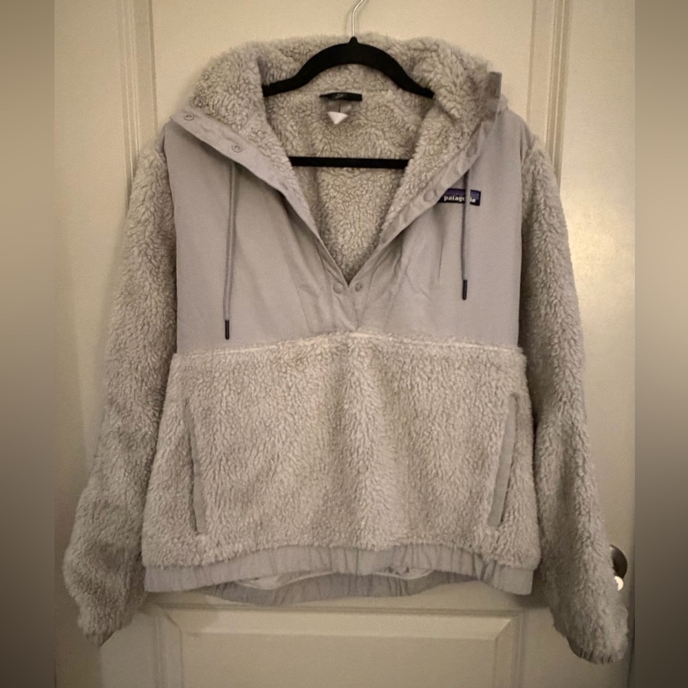 Patagonia Shelled Retro-X Sherpa Fleece Pullover Hoodie | Size Medium
